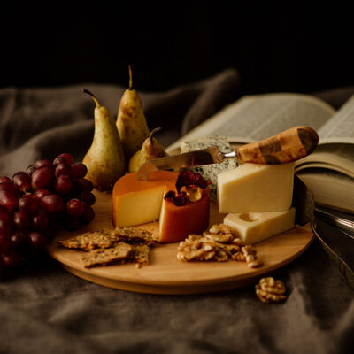 Ecofurn tarjotin/leikkuulauta tammi 31x2,5 cm